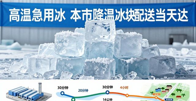降温冰块配送流程_高效靠谱冰块运输_汉南降温冰块配送